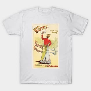 French Singer EUGENIE BUFFET Theatre de la Republique Art by Leopold Stevens 1895 T-Shirt